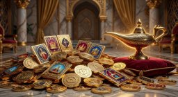 Sultan Gold slot game thumbnail showing royal golden coins